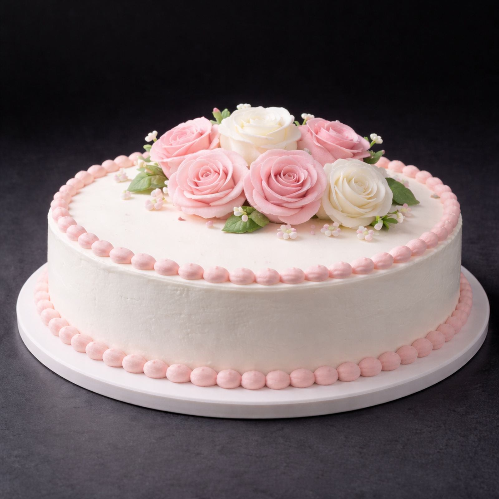 Torte Rosenbouquet Rosa