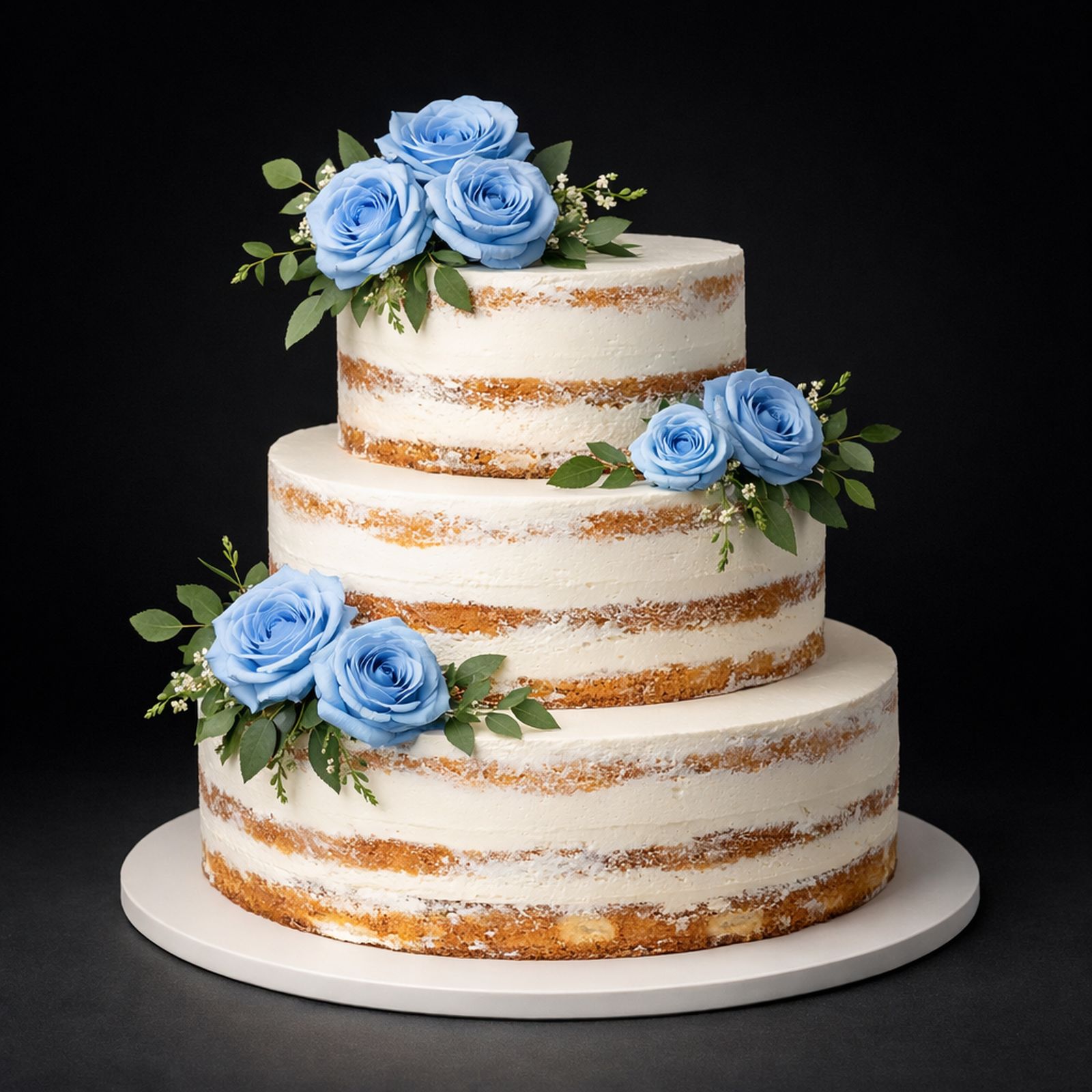 Hochzeitstorte naked